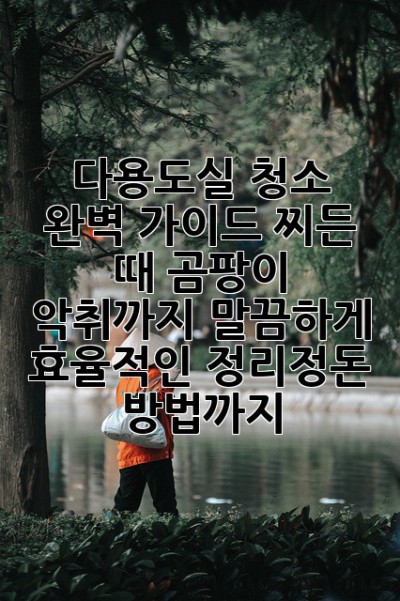 다용도실 청소 완벽 가이드: 찌든 때, 곰팡이, 악취까지 말끔하게! 효율적인 정리정돈 방법까지