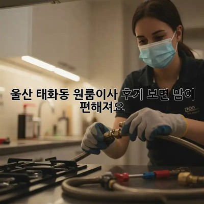 울산 태화동 원룸이사? 후기 보면 맘이 편해져요!