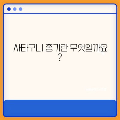 사타구니 종기: 원인, 증상, 치료 및 예방법 완벽 가이드