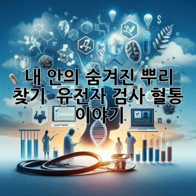 내 안의 숨겨진 뿌리 찾기! 🕵️ 유전자 검사 혈통 이야기